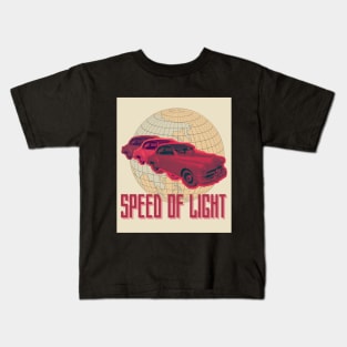 CAR SPEED OF LIGHT Kids T-Shirt